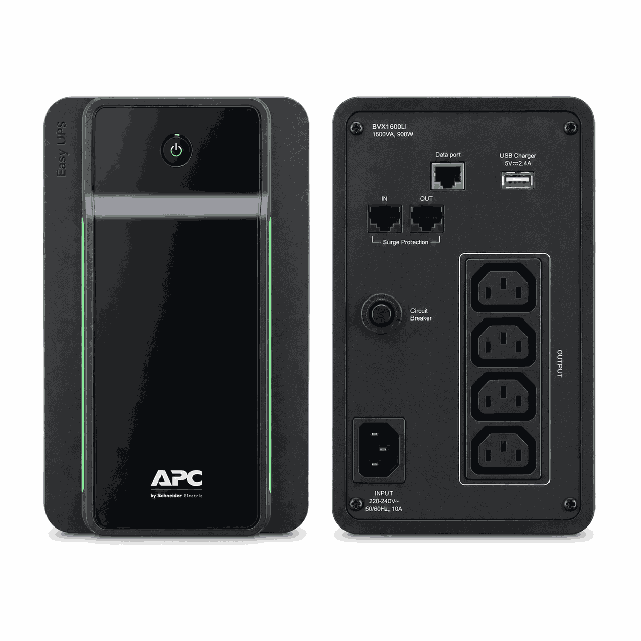 APC Easy UPS BVX1600LI 1600VA 900W AVR me 4 dalje IEC C13