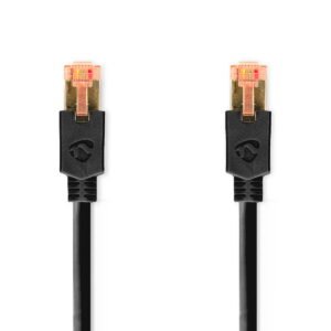 Nedis CCBP85100AT10 kabell rrjeti CAT5e RJ45 Male-Male UTP 1m Black
