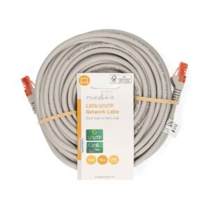Nedis CCGT85100GY150 kabell rrjeti CAT5e U/UTP RJ45 15m Grey