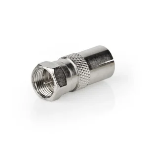 Nedis / Satellite & Antenna Adapter F Male to IEC Coax Female 75 Ohm / CSGP41952ME