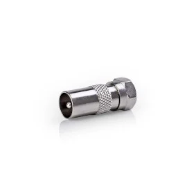 Nedis / Satellite & Antenna Adapter F Male to IEC Coax Male 75 Ohm / CSGP41953ME