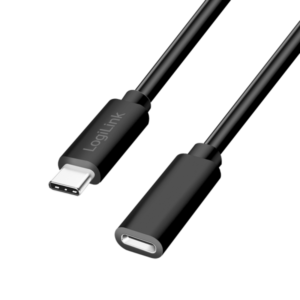 LogiLink CU0212 kabëll zgjatues USB-C Male në USB-C Female 3m 60W Black