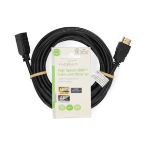 Nedis CVGL34096BK50 kabell zgjatues HDMI Male-Female 5m 4K 60Hz