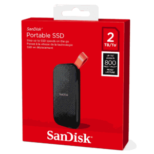 SanDisk Portable SSD 2TB USB-C 800MB/s SDSSDE30-2T00-G26