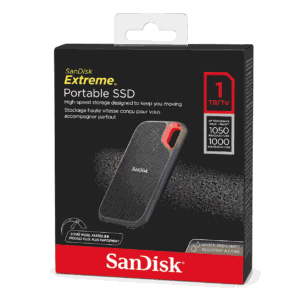 SanDisk Extreme Portable SSD 1TB USB-C 1050MB/s SDSSDE61-1T00-G25