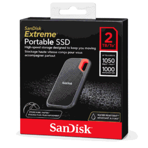 SanDisk Extreme Portable SSD 2TB USB-C 1050MB/s SDSSDE61-2T00-G25
