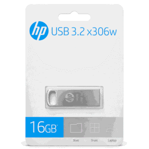 HP x306w 16GB USB 3.2 Gen 1 metal Silver