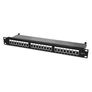 LogiLink NP0048 Patch Panel Cat6 24 porta RJ45 STP rack 19 inch 1U