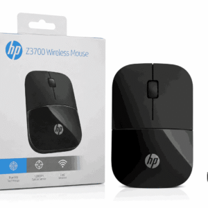 HP Z3700 Wireless Mouse Black V0L79AA me USB receiver 2.4 GHz dhe sensor Blue LED 1200 DPI