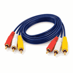 Kabell 3 RCA në 3 RCA 1.5m për audio dhe video