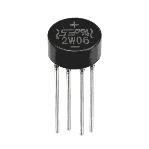 Urë Gretz 2W10 1000V 2A bridge rectifier me paketë të rrumbullakët