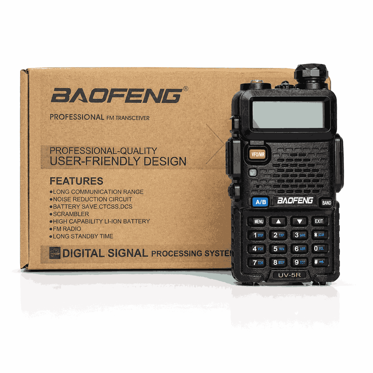 Baofeng UV-5R 8W Dual Band VHF UHF Walkie Talkie
