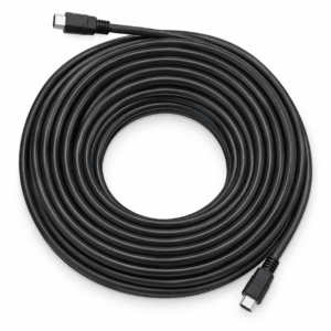 Kabëll HDMI 30m Male–Male i zi me dy konektorë HDMI Type-A