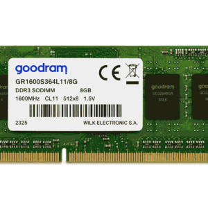 Goodram GR1600S364L11/8G RAM DDR3 8GB 1600MHz SO-DIMM për laptop