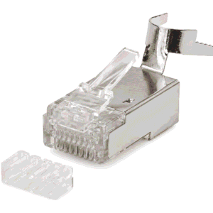 Kokë Rrjeti Modular RJ45 CAT7 Metalike Shielded për kabllo Ethernet