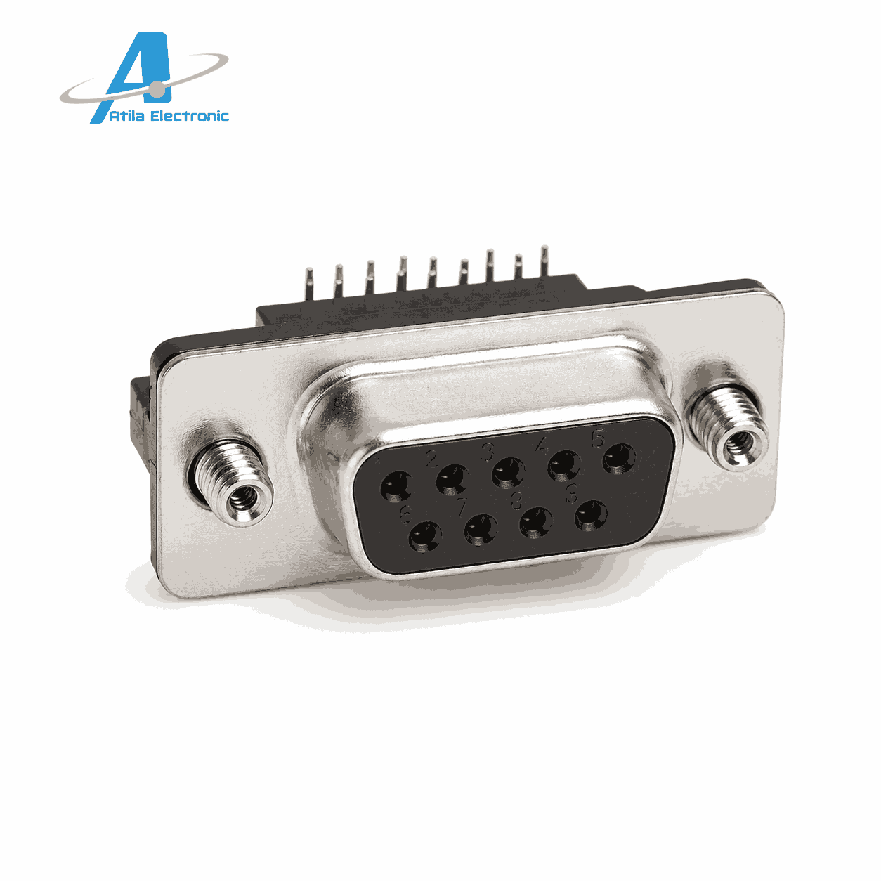 Konektor D-Sub DB9 9-Pin Female për RS232 dhe montim paneli