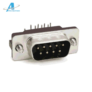 Konektor D-Sub DB9 9-Pin Male për lidhje RS232