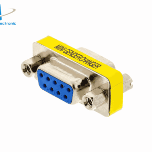 Powermaster PM-6861 adapter DB9 9-Pin Female-Female RS232 me logo Atila Electronic