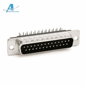 S-line Konektor D-Sub DB25 25-Pin Male për RS232 dhe montim paneli