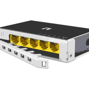 Stonet ST105GD switch Ethernet 5 porta Gigabit 10/100/1000Mbps me kasë metalike dhe porta RJ45 të verdha