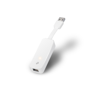 TP-Link UE300 adapter USB 3.0 në Gigabit Ethernet me port RJ45 10/100/1000 Mbps për laptop dhe PC