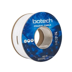 BOTECH / Coaxial Cable RG6/U4 100m White