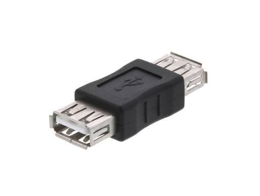 Adapter USB-A Female në Female për bashkimin e dy konektorëve USB Male