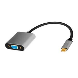 Adapter USB-C Male në VGA Female LogiLink CUA0104 15cm 1080p