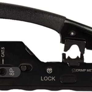 LogiLink WZ0025 pincë krimpimi RJ45 dhe RJ12 për kabllo CAT5e, CAT6, CAT6A dhe CAT7