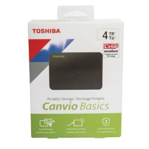 Toshiba Canvio Basics External HDD 4TB 2.5″ USB 3.2 HDTB540EK3CA