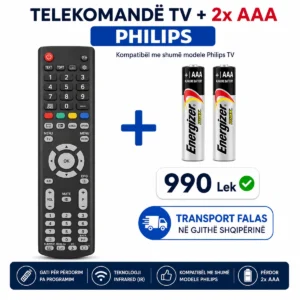Telekomandë Philips RC2034301/01 313923814201 me 2 bateri Energizer AAA