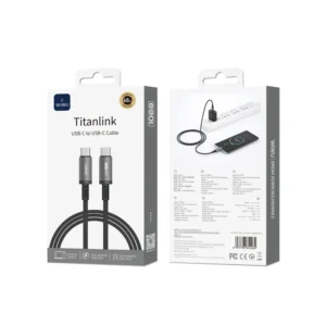 WiWU Titanlink WI-C057 USB-C to USB-C Cable 60W PD Fast Charging 1m