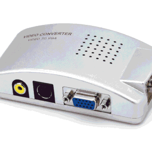 S-line Video To VGA Converter – Composite AV / S-Video në VGA