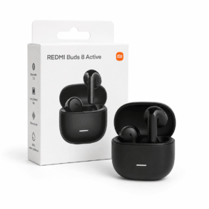 Xiaomi Redmi Buds 8 Active kufje wireless të zeza me kuti karikimi