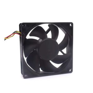 DC Cooling Fan 92×92×25mm 12V 0.16A Black