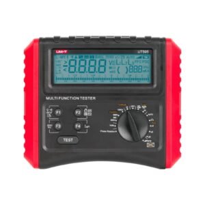 Testues multifunksional UNI-T UT595 për RCD, impedancë Loop dhe rezistencë izolimi