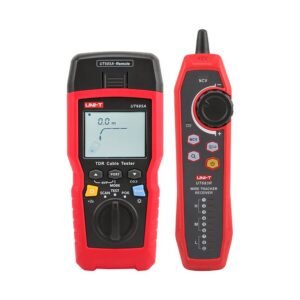 UNI-T UT685A KIT tester profesional TDR për kabllo rrjeti CAT5 CAT6 me test PoE dhe krimpim RJ45