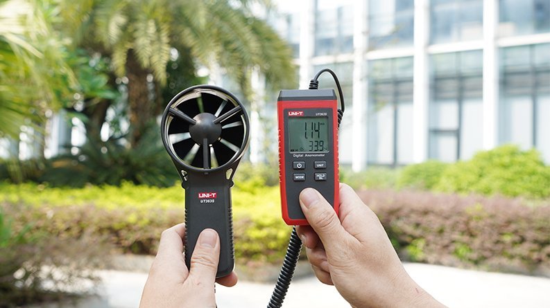 UNI-T UT363S anemometër profesional për kontrollin e sistemeve HVAC ventilimit dhe kondicionerëve