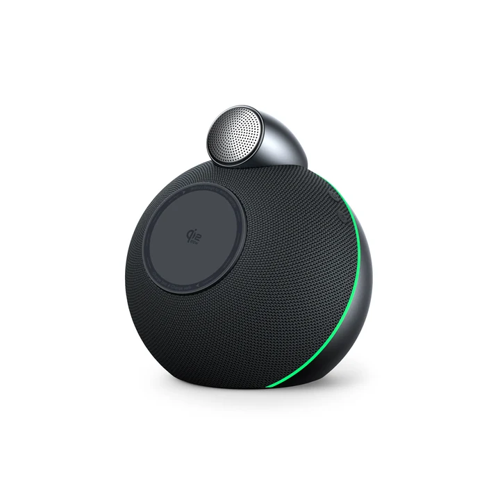 WiWU Conch WI-G042 3-in-1 wireless charger speaker for smartphone, smartwatch and earbuds