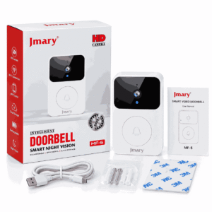 Jmary MF-5 Smart Video Doorbell HD Wi-Fi – Night Vision & App Control
