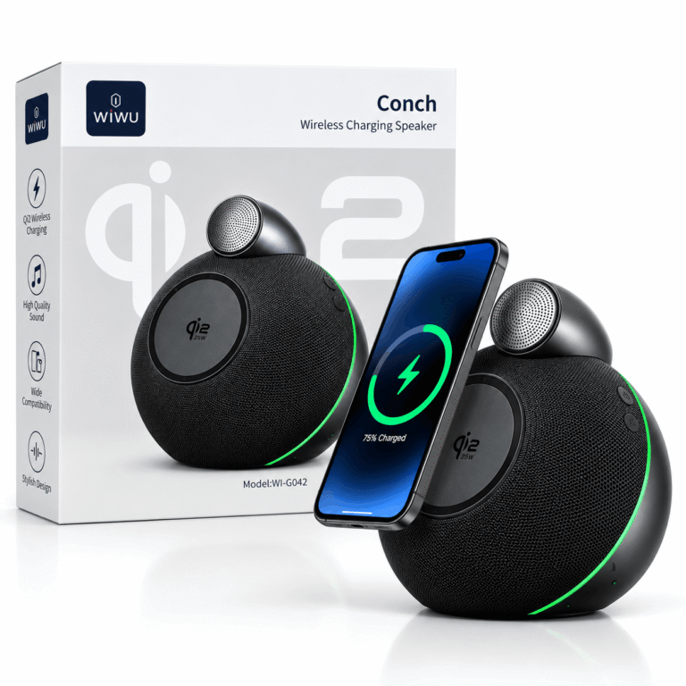 WiWU Conch WI-G042 Wireless Charging Speaker 25W Qi2