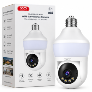 XO CR14 Pro kamerë Wi-Fi 5MP me llambë LED dhe rrotullim 355 gradë