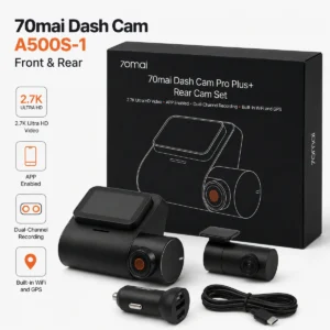 70mai A500S-1 Dash Cam Pro Plus+ Front & Rear 1944P me GPS ADAS dhe WiFi