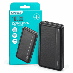 KAKUSIGA KSC-1084 Power Bank 10000mAh i zi me dy dalje USB dhe kuti