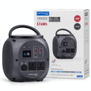 Konfulon CN08 portable power station 576Wh 600W me Pure Sine Wave dhe USB-C PD 45W