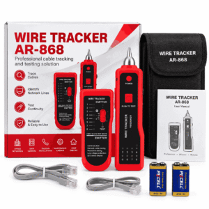 Wire Tracker AR-868 testues dhe gjurmues kabujsh RJ45 RJ11 për rrjete LAN