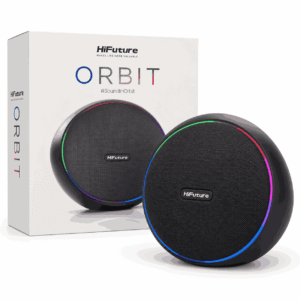 HiFuture ORBIT Bluetooth Speaker 80W me RGB jashtë kutisë origjinale