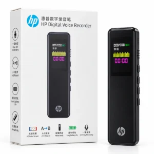 HP Digital Voice Recorder – Regjistrues Dixhital Zëri me Ekran