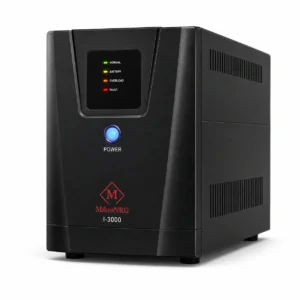 I-3000 UPS 3000VA 1800W me 4 bateri 12V 7Ah për backup power