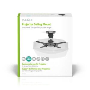Nedis PJCM100BK Mbajtëse Tavani për Projektor Full Motion 10kg Black